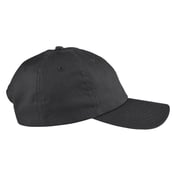 Side view of Unstructured Snapback Cap