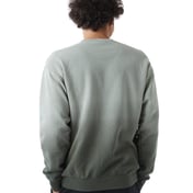 Back view of Dip Dye Crewneck Sweatshirt