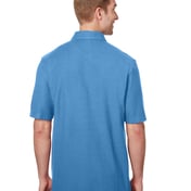 Back view of DryBlend® CVC Polo