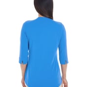 Back view of Women’s Perfect Fit™ Tailored Open Neckline Top