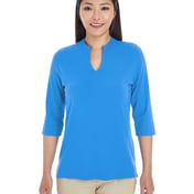 Front view of Women’s Perfect Fit™ Tailored Open Neckline Top