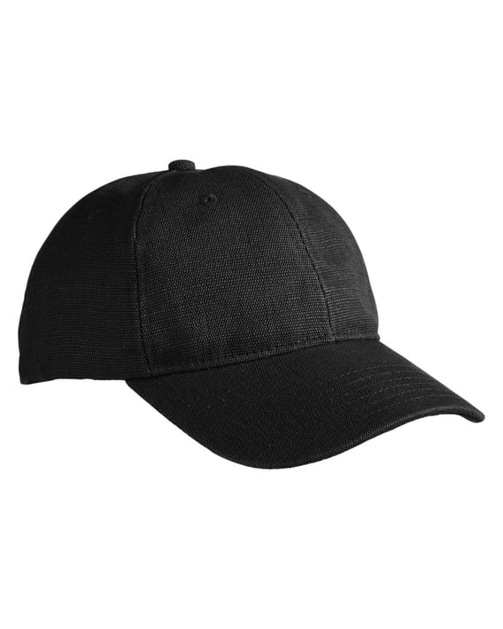 Front view of Washed Hemp Unstructured Baseball Cap