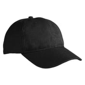 Front view of Washed Hemp Unstructured Baseball Cap