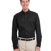 Front view of Foundation Cotton Twill Dress Shirt With Teflon