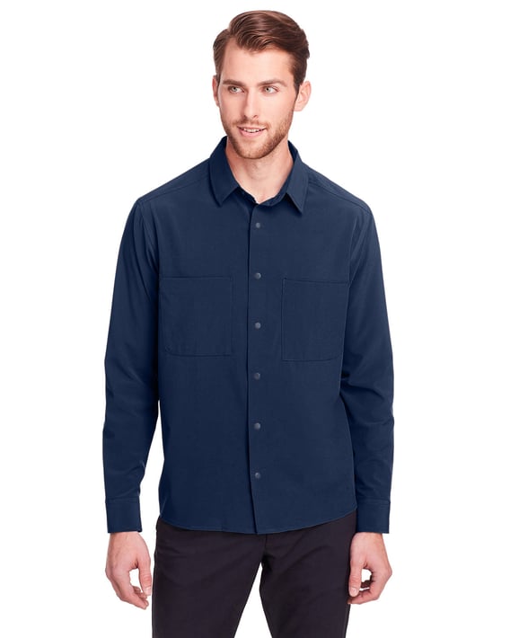 Front view of Borough Stretch Performance Shirt