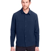 Front view of Borough Stretch Performance Shirt