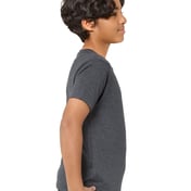 Side view of Youth Epic CVC T-Shirt