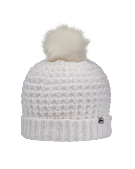 Front view of Slouch Bunny Knit Cap