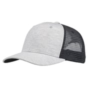 Front view of Cutter Jersey Snapback Trucker Cap