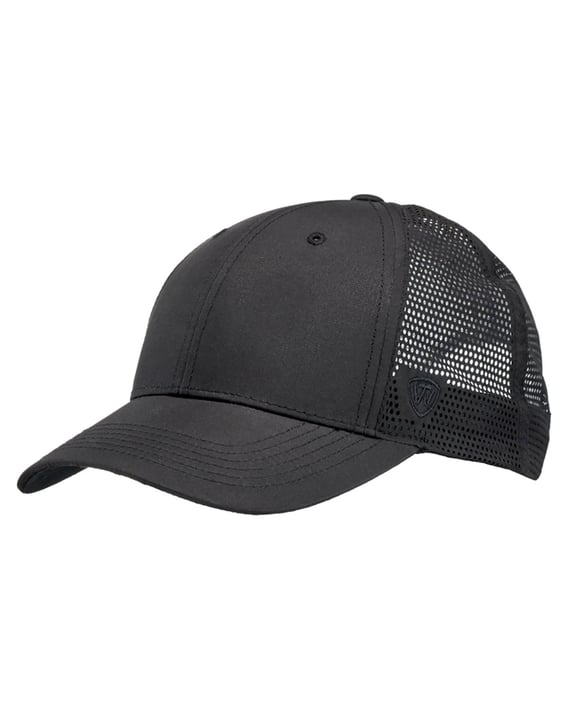 Front view of Flight Lasercut Mesh Trucker Cap