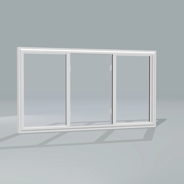 Angled exterior configurator view of the 72 × 40 inch end vent slider with tilt, white exterior / white interior, without nailing flange