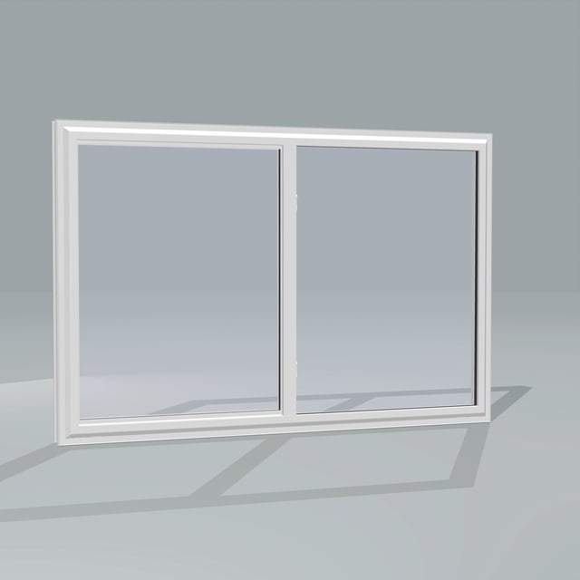 Angled exterior configurator view of the 60 × 40 inch single slider with tilt, white exterior / white interior, without nailing flange