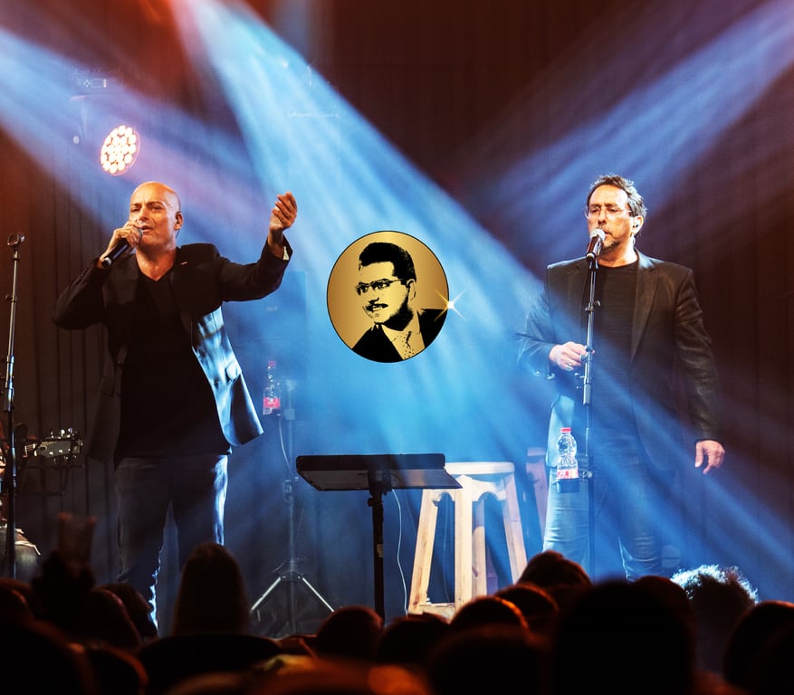 מופע משירי ג'ו עמר בהשתתפות גוסטו וליאור אלמליח