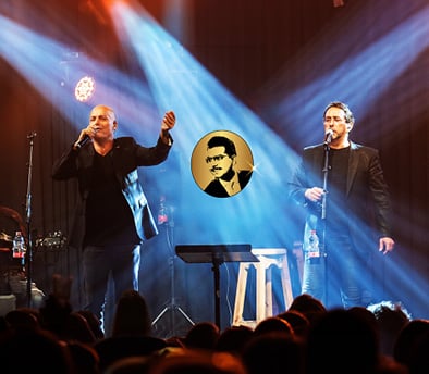 מופע משירי ג'ו עמר בהשתתפות גוסטו וליאור אלמליח
