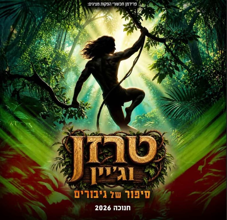 טרזן וג'יין, סיפור של גיבורים – חנוכה 2026