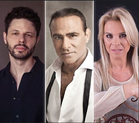 מימין לשמאל: ענת סגל, דורון מזר ואייל חביב