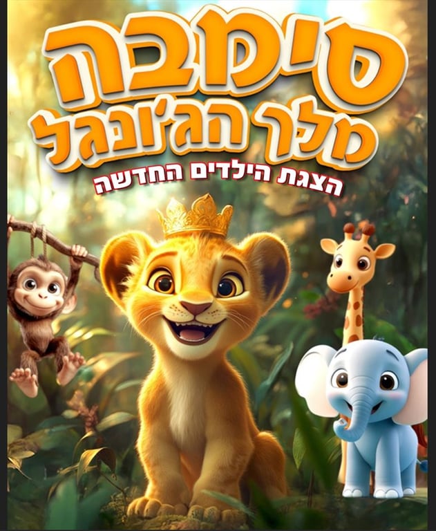 סימבה מלך הג'ונגל.