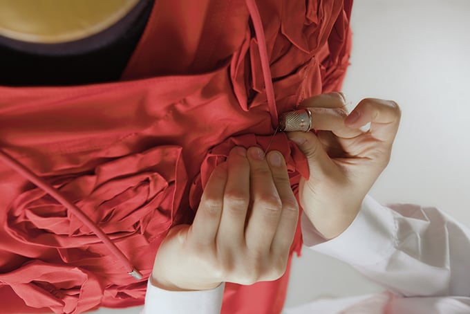 Valentino Atelier Rose Blossom Caban | BountyCanarias