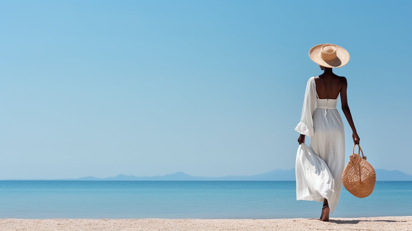 Header image of a woman on a beach | Bounty Canarias