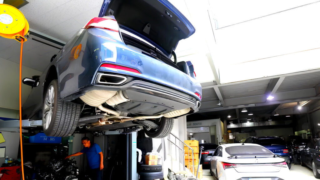 공식 인증 자동차 정비 확인