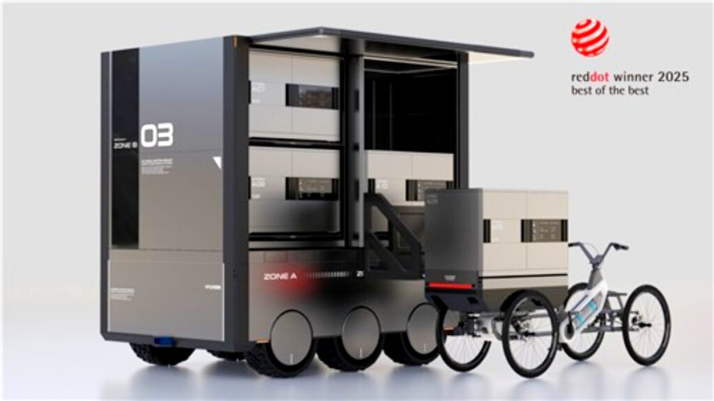 기아 전기 밴 PV5 실내 사용자 경험