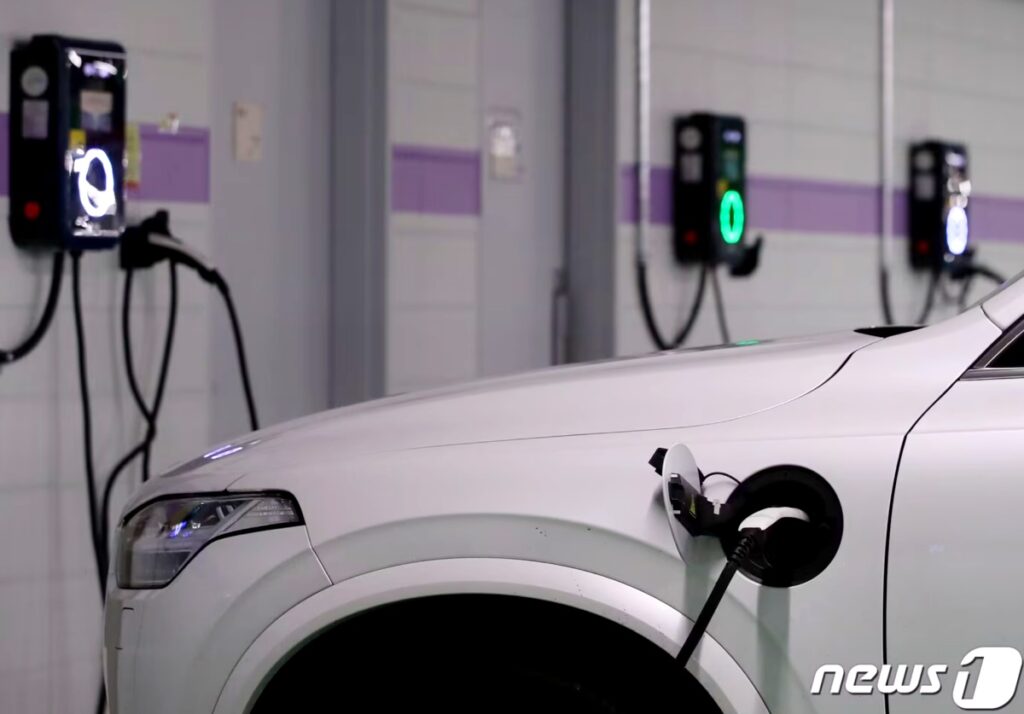 유럽향 국산 전기차 수출 증가