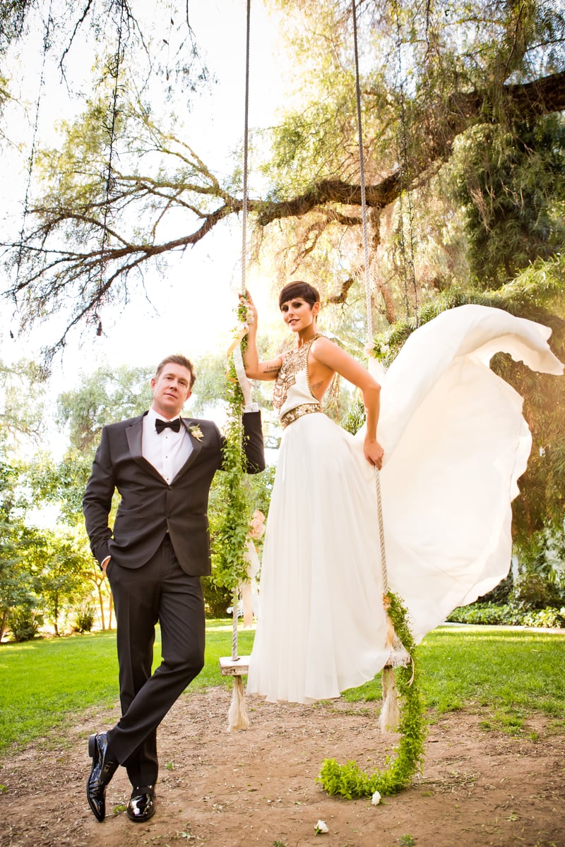 Tadashi shoji top leeds gown
