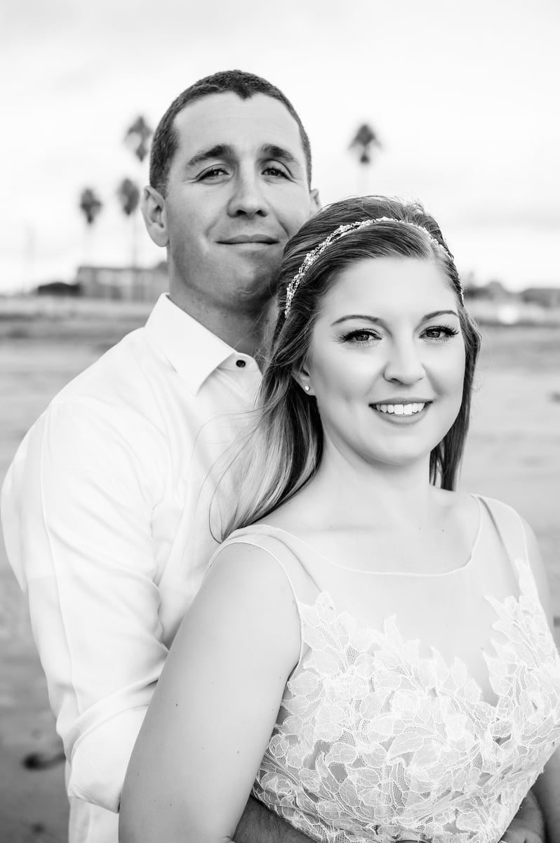 Stephanie and Brandon Photos Del Mar Beach Resort