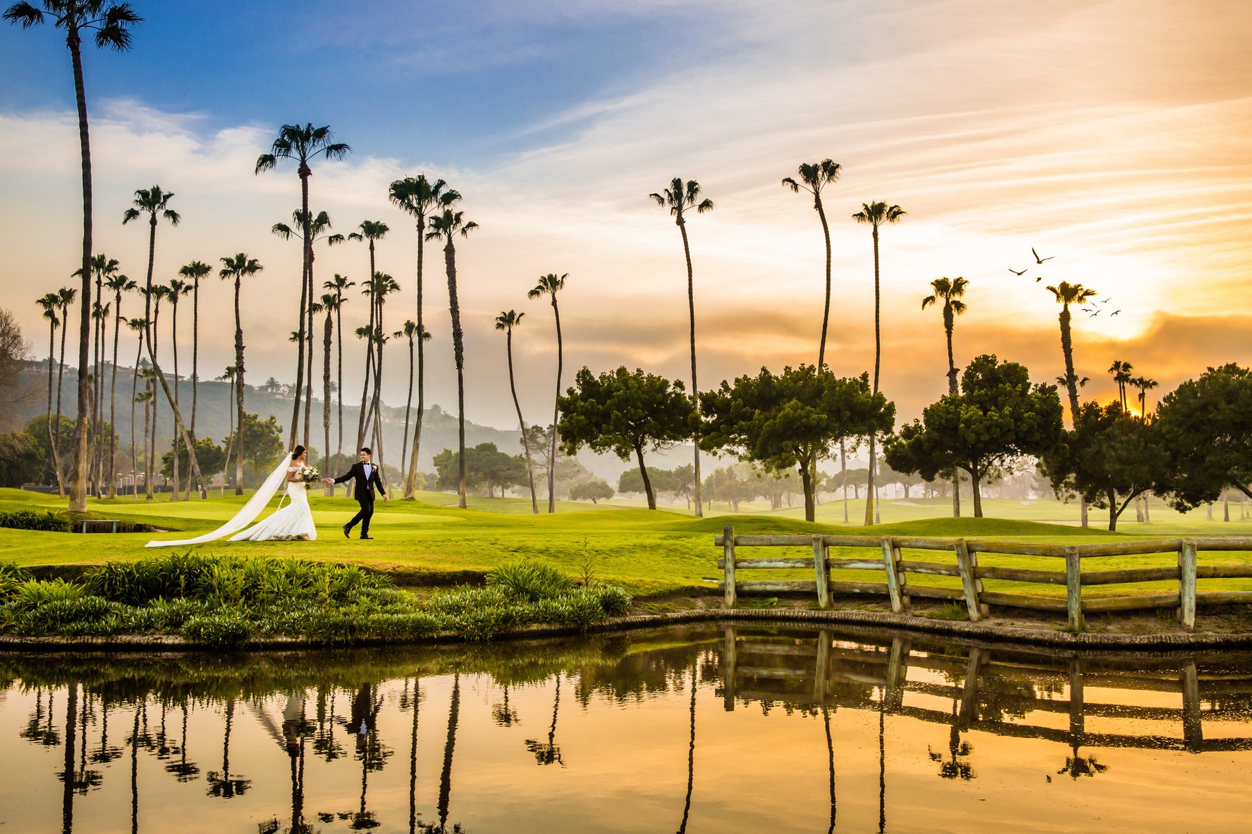 San Diego Golf Course Wedding Photography, Country Club Weddings