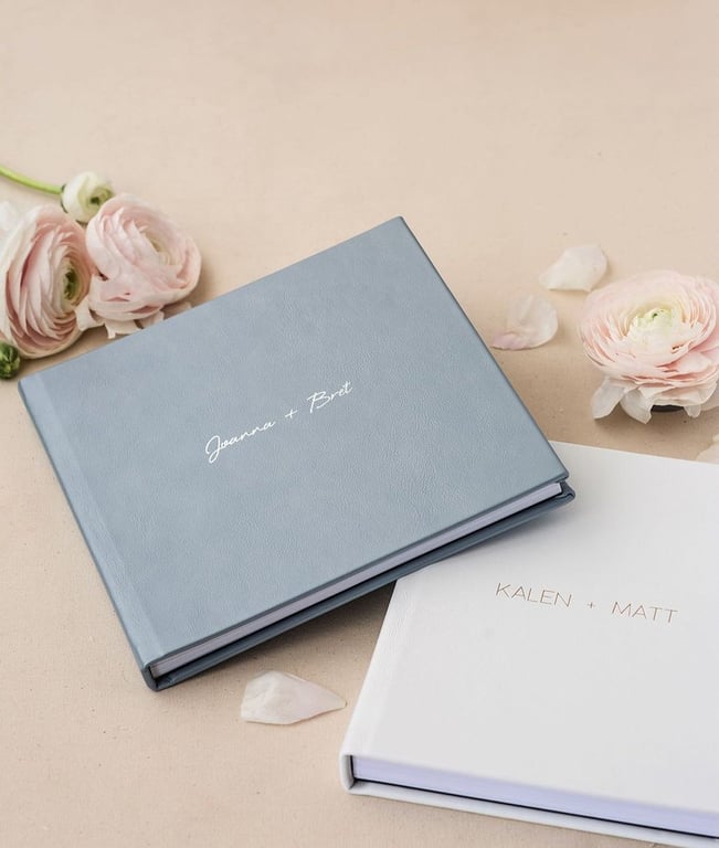 True Photography and Video Wedding Album Guide Options