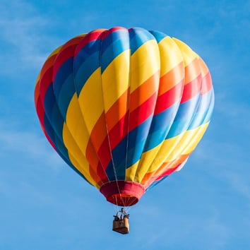 Elopement Package Option: Hot Air Balloon