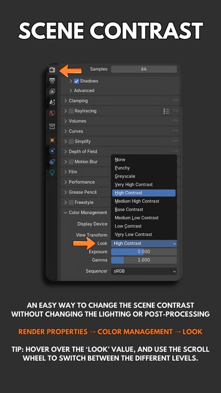 Blender tip page
