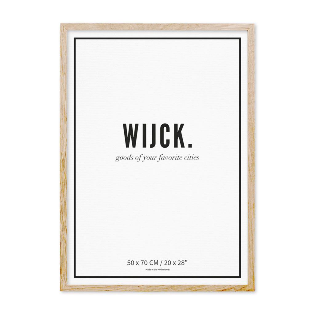 Eiken Houten lijst | WIJCK.