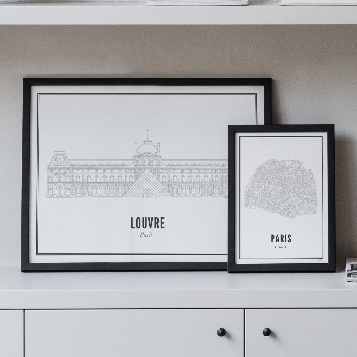 Affiches de Paris - Louvre | WIJCK.