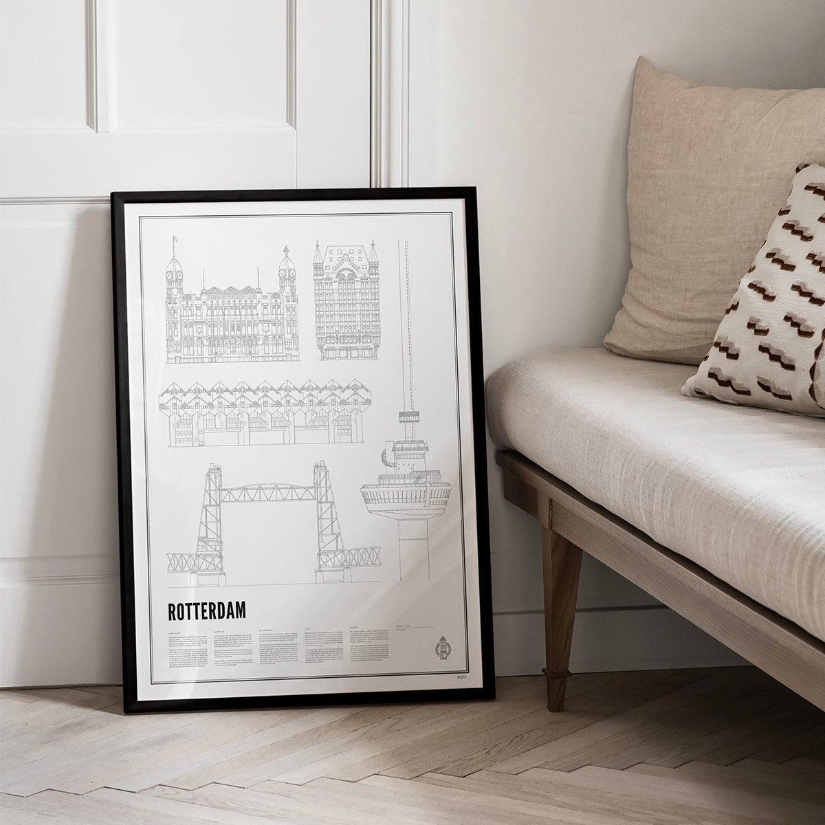Poster of Iconics of Rotterdam | WIJCK.
