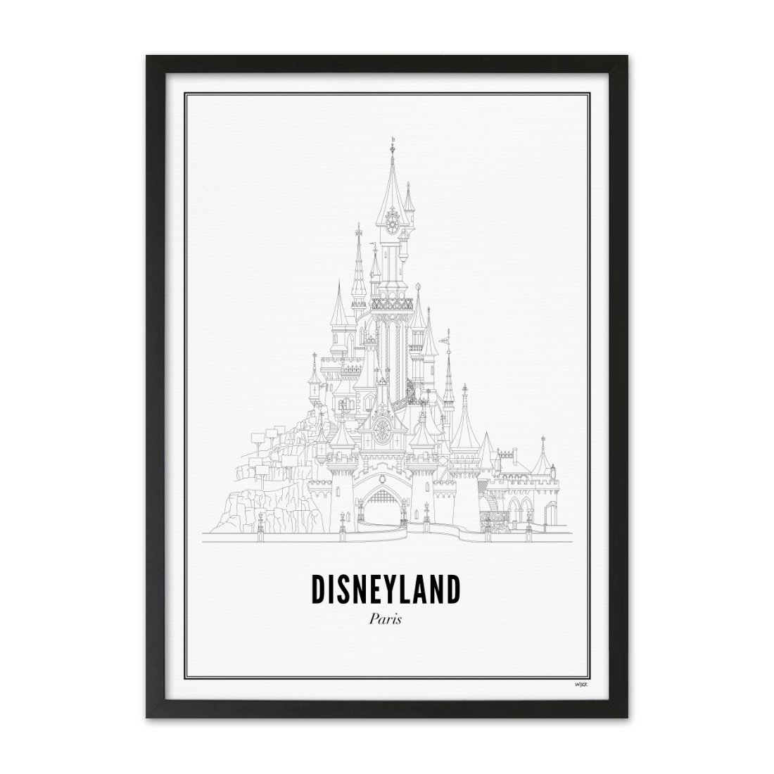 Poster von Disneyland Paris | WIJCK.