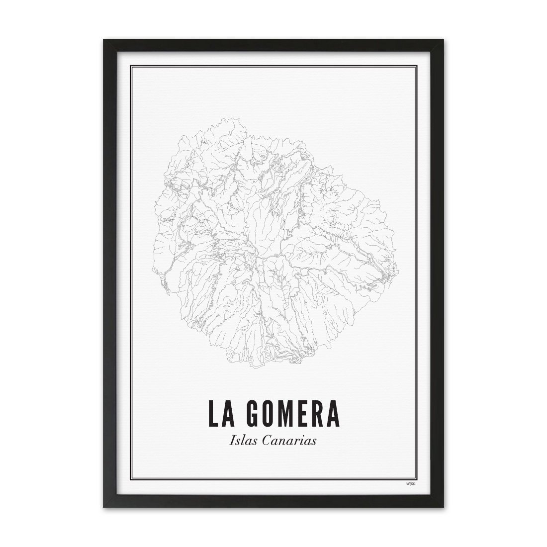 Poster van La Gomera | WIJCK. 