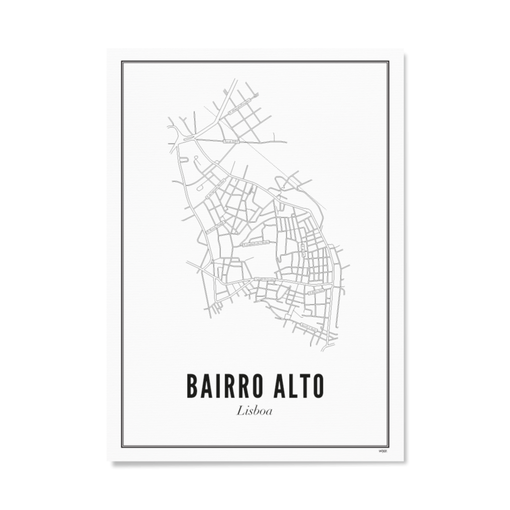 Affiches de Lissabon - Bairro Alto | WIJCK.