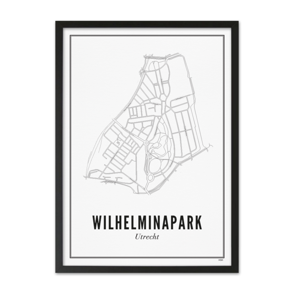 Poster van Utrecht - Wilhelminapark | WIJCK. 