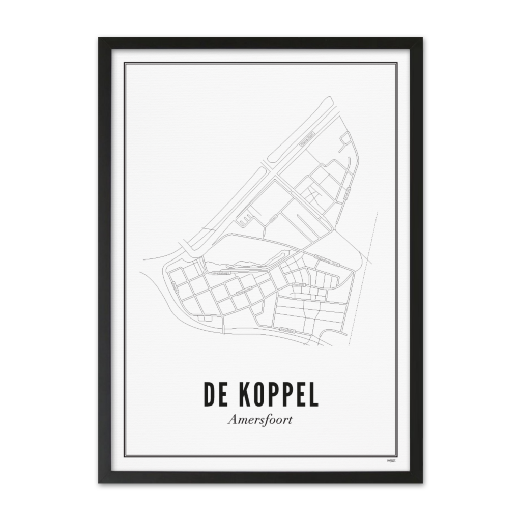 Poster von Amersfoort - Kattenbroek | WIJCK.