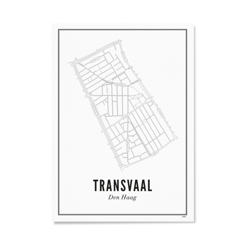 Poster von Den Haag - Transvaal | WIJCK.