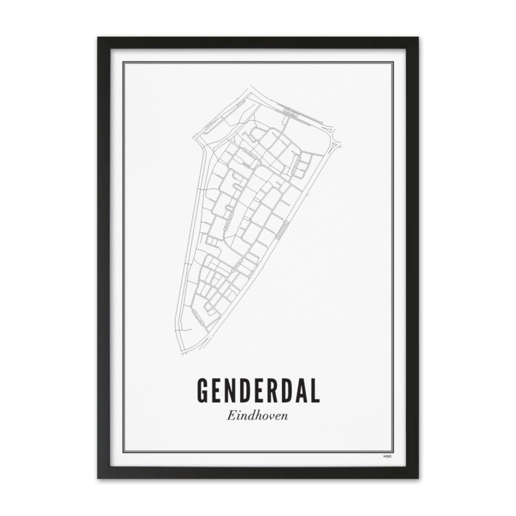 Poster von Eindhoven - Genderdal | WIJCK.