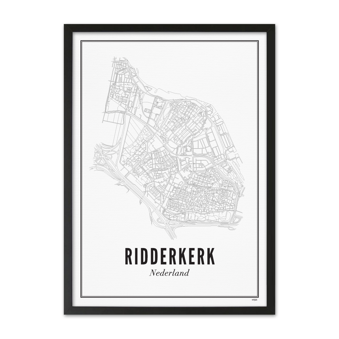 Affiches de Ridderkerk - Ville | WIJCK.