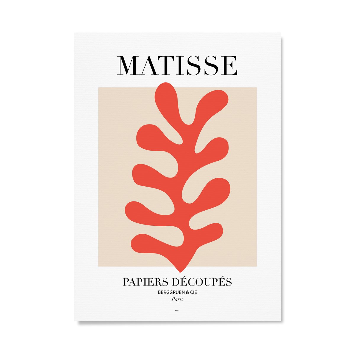 Matisse Papiers Découpés Poster | Art Print