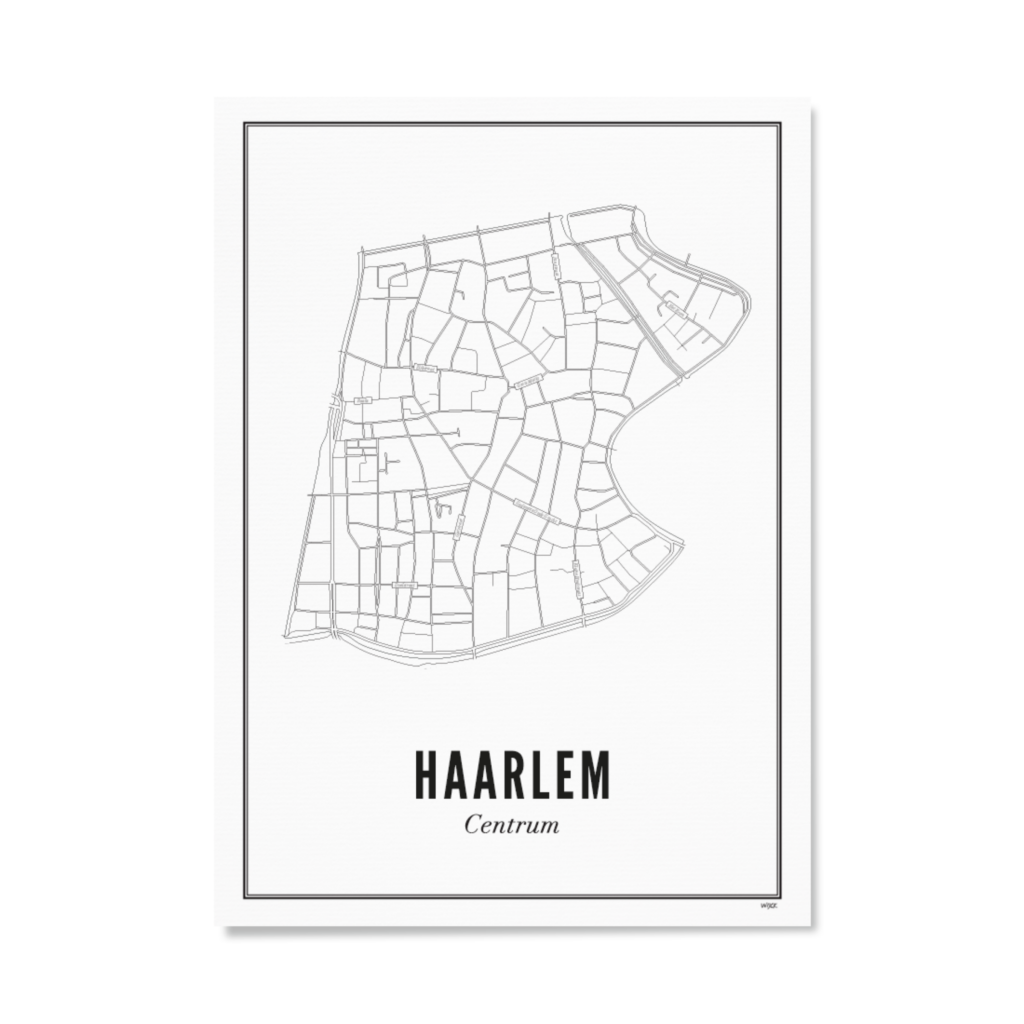 Affiches de Haarlem - Centrum | WIJCK.
