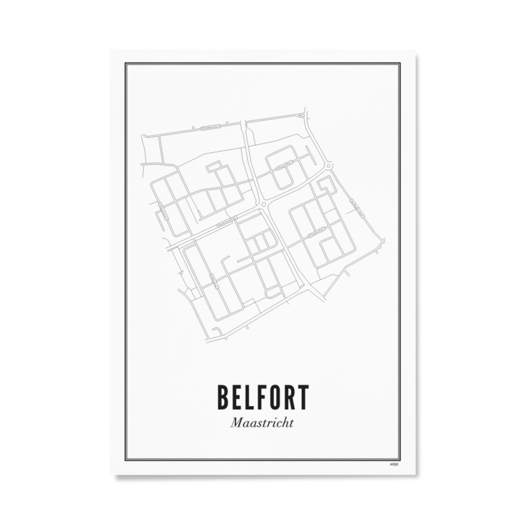 Poster of Maastricht - Belfort | WIJCK.