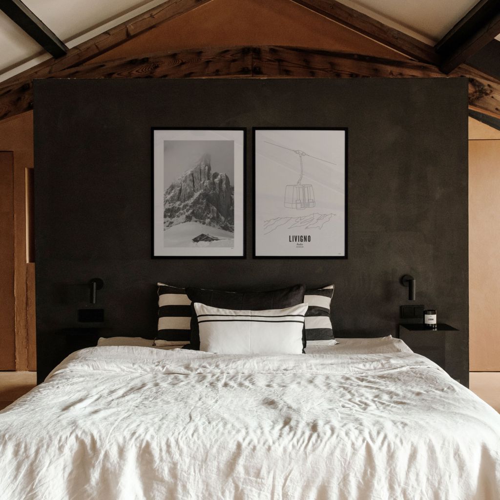 Poster von Livigno - SkiLift | WIJCK.