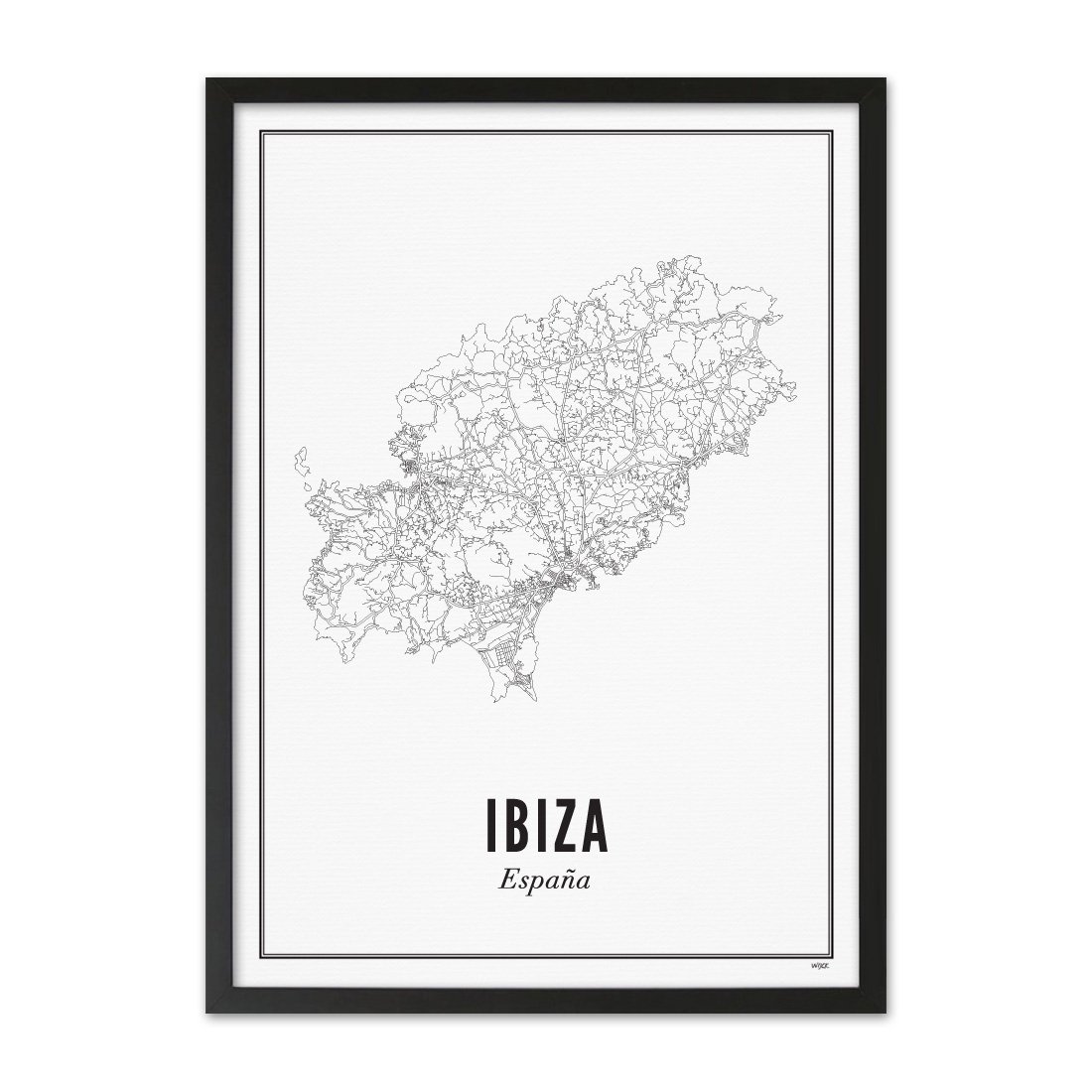 Poster of Ibiza | WIJCK.