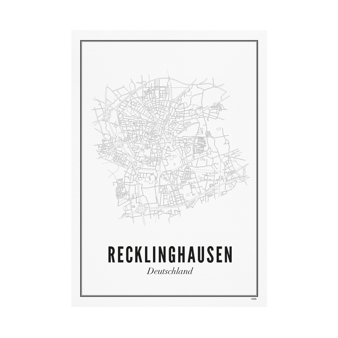 Affiches de Recklinghausen - Stad | WIJCK.