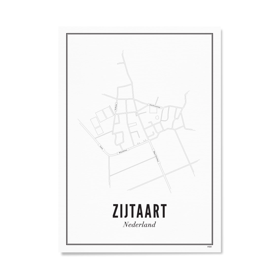 Poster van Zijtaart | WIJCK. 